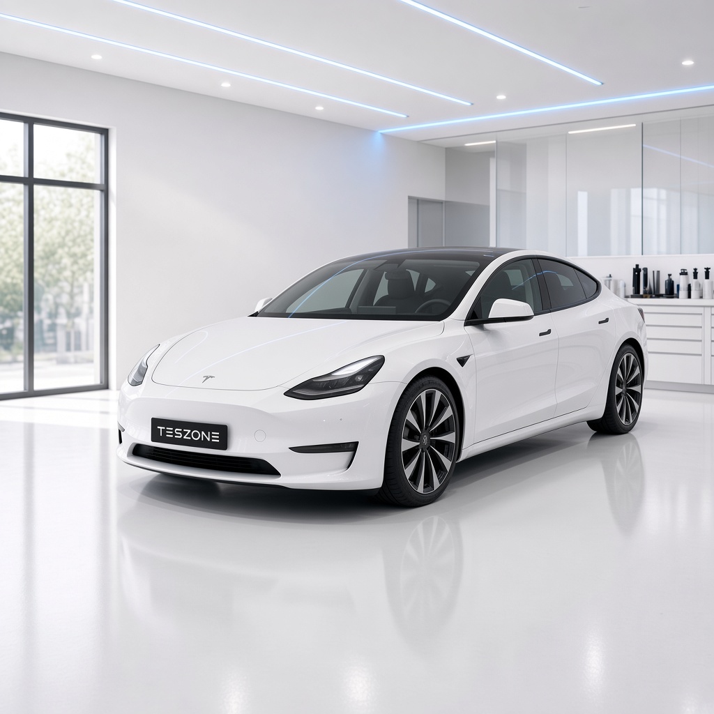 Model S · 세라믹 코팅 시공 후기